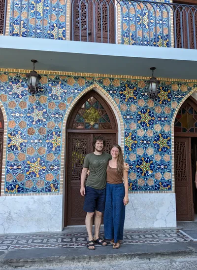 Erholt nach dem Schwefelbad